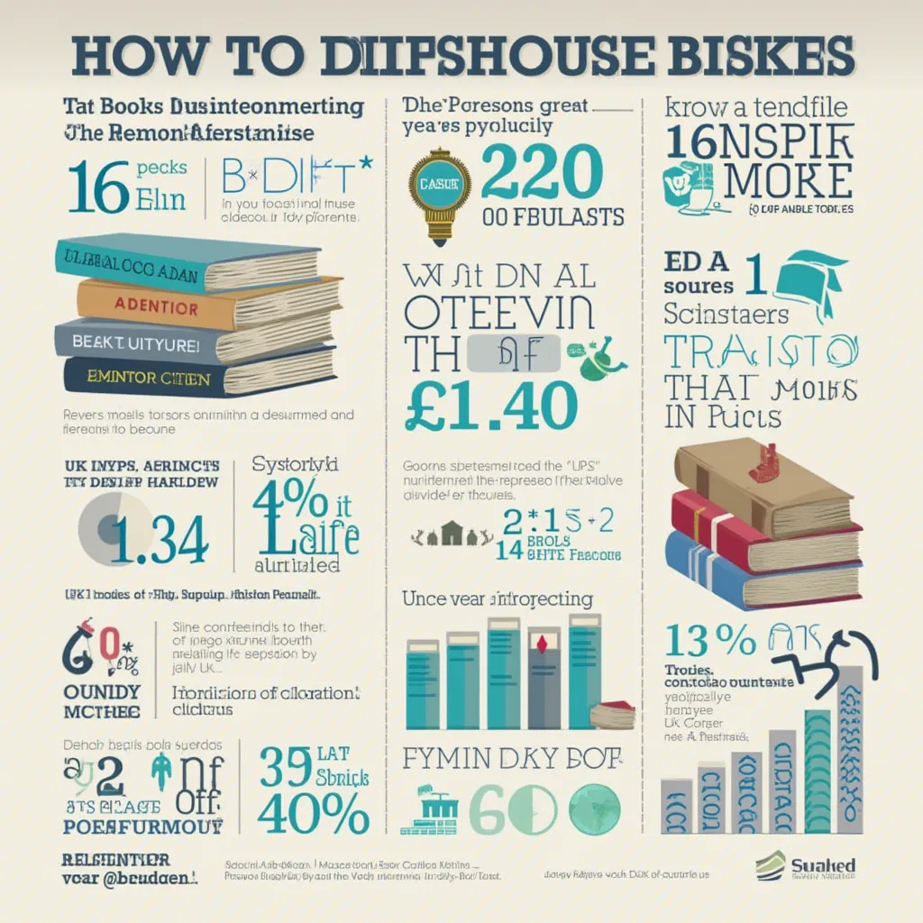 Infographic showing UK business trends